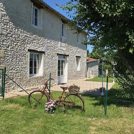 La Grange Du Logis Du Plessis Villa Chaniers Exterior photo